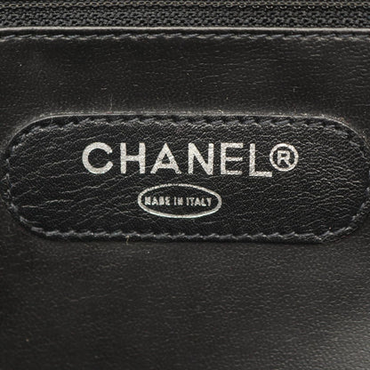 Chanel Business Bag Bicolor Bag 2-Way Black Lambskin — view 5