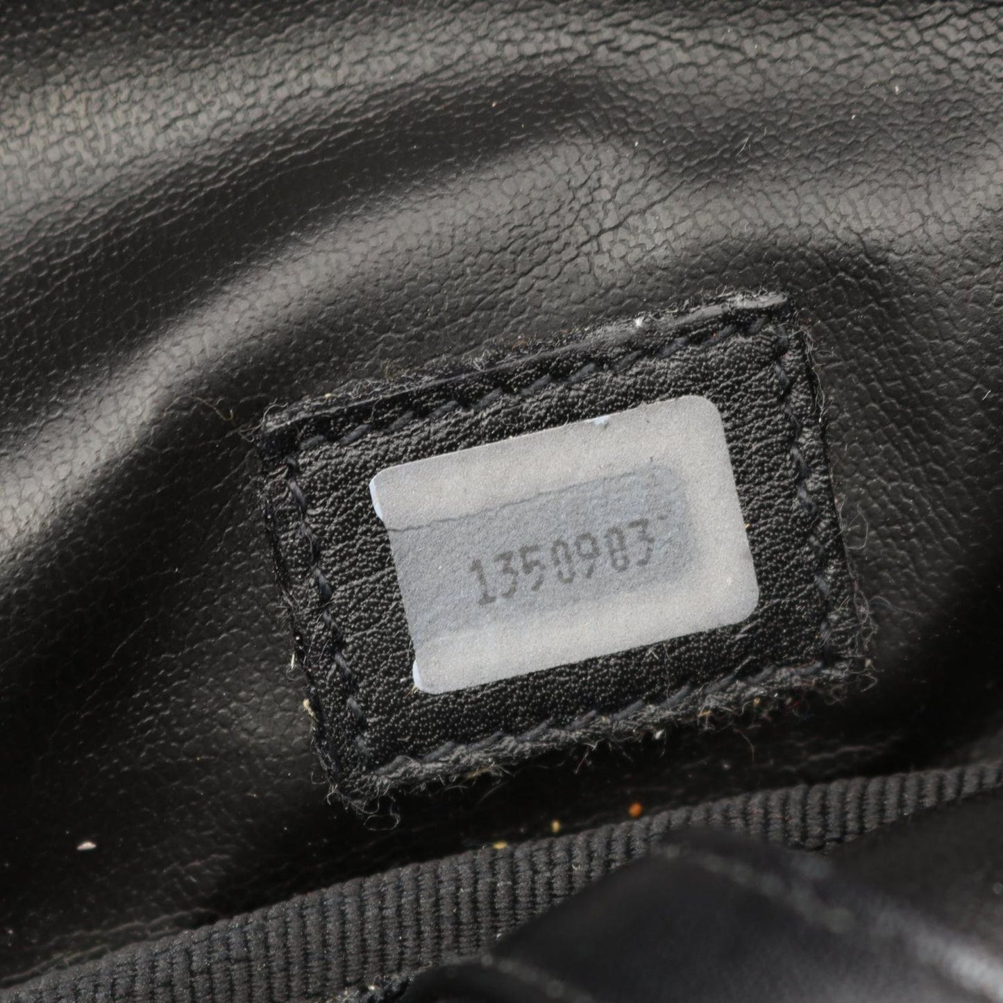 Chanel Business Bag Bicolor Bag 2-Way Black Lambskin — view 6