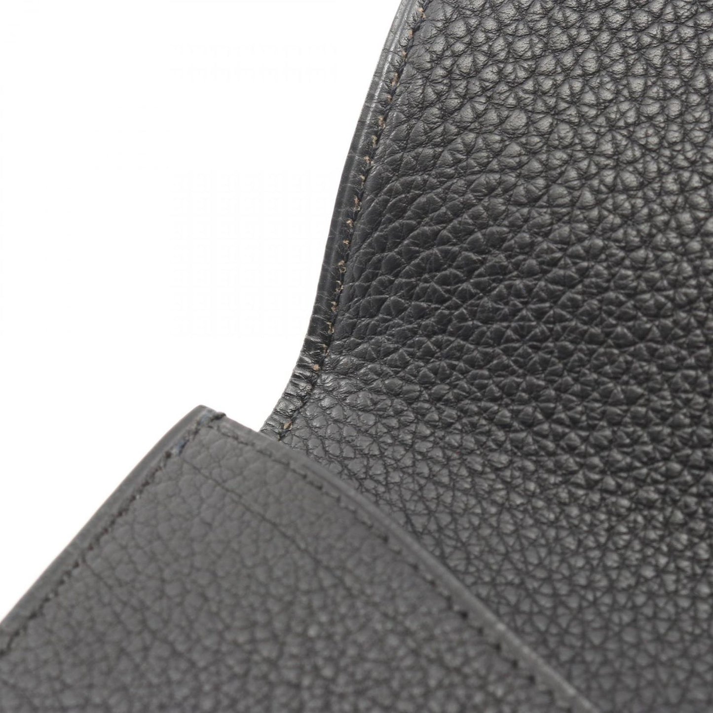 Hermes Clutch Pochette Rio Black Leather — view 7