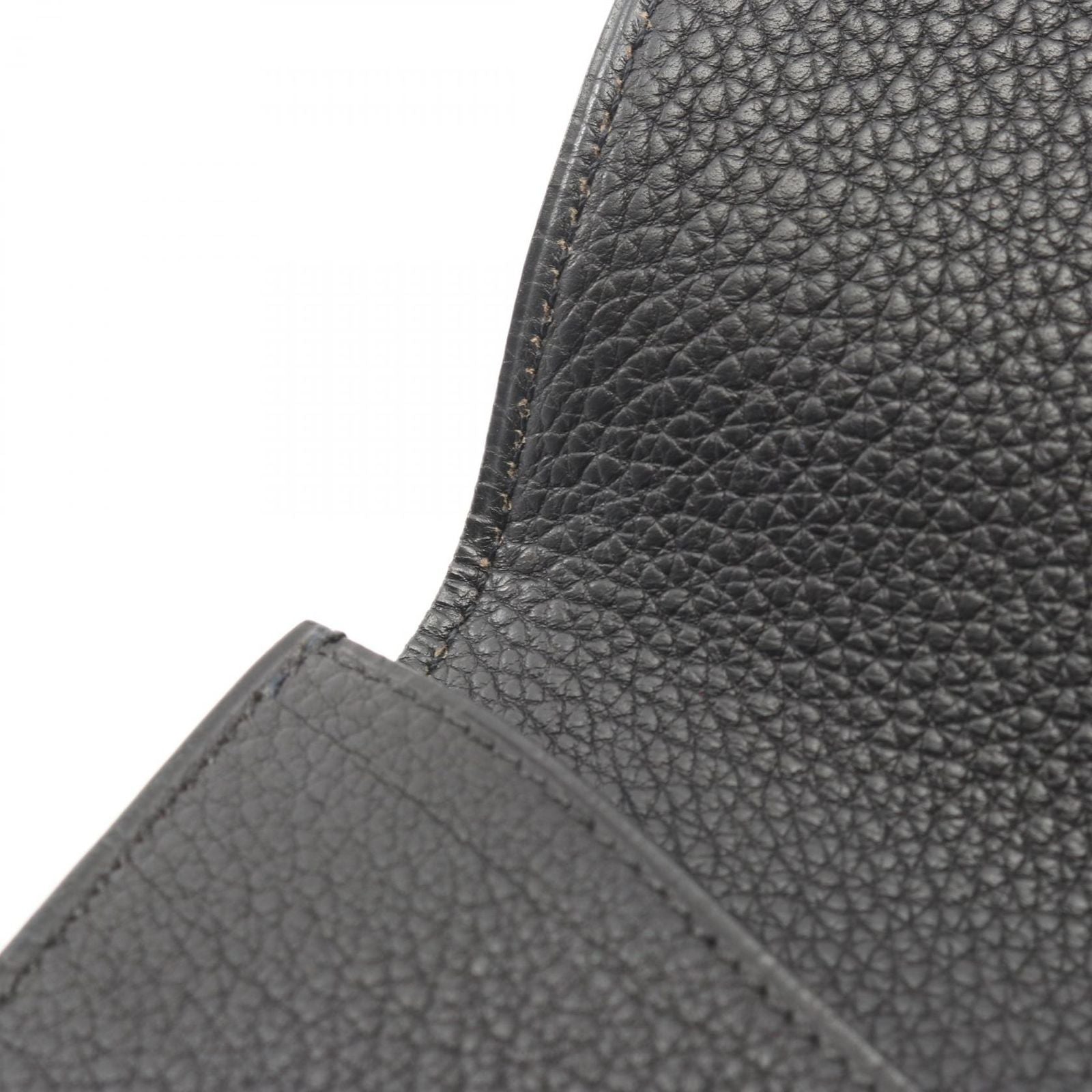 Hermes Clutch Pochette Rio Black Leather — view 7