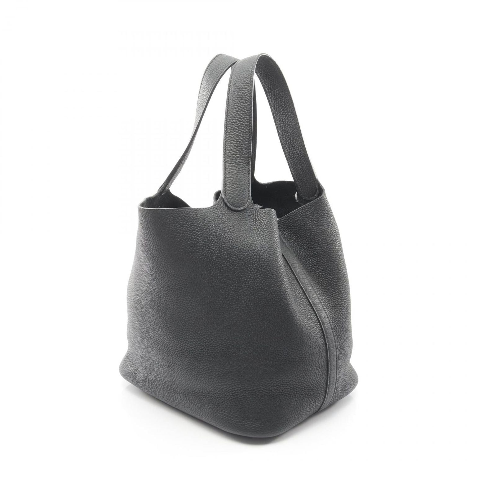 Hermes Handbag Picotin Lock GM Black Leather — view 2