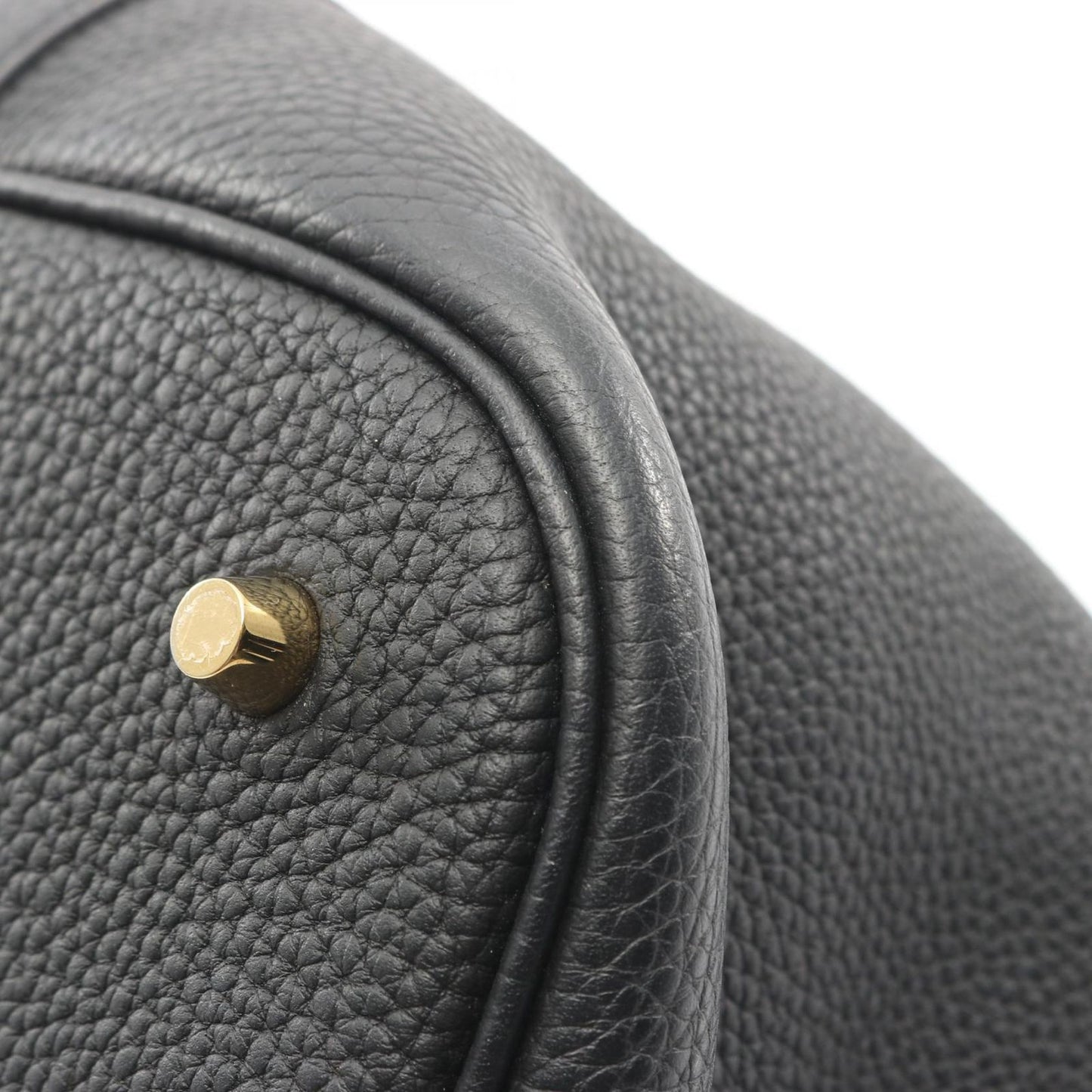 Hermes Handbag Picotin Lock GM Black Leather — view 7