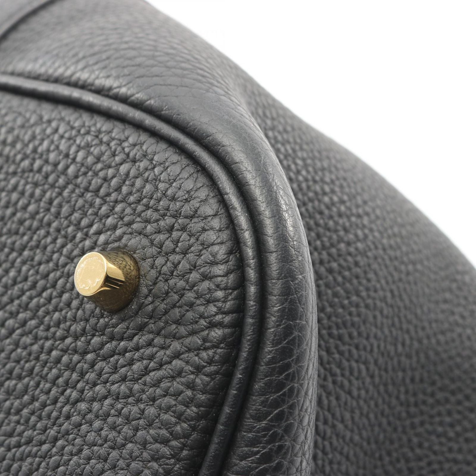 Hermes Handbag Picotin Lock GM Black Leather — view 7