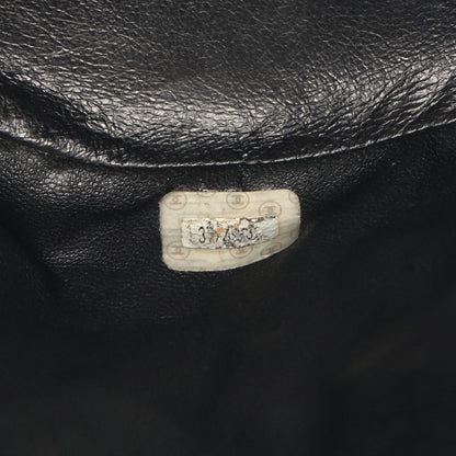 Chanel Backpack Quilted Black Lambskin Double Turnlock Chain — view 5