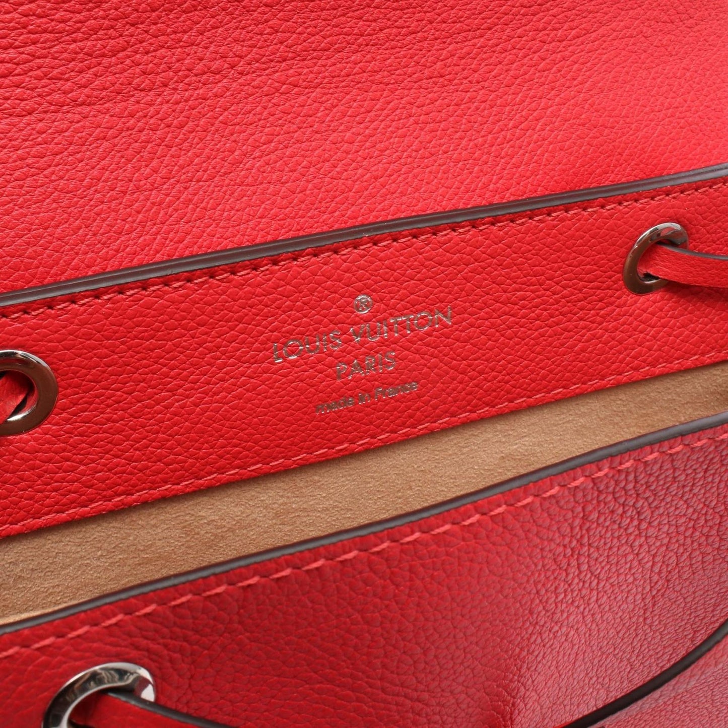 Louis Vuitton Backpack Lockme Ruby Leather — view 4