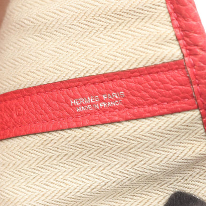 Hermes Tote Garden Party PM Bougainvillea Leather — view 4
