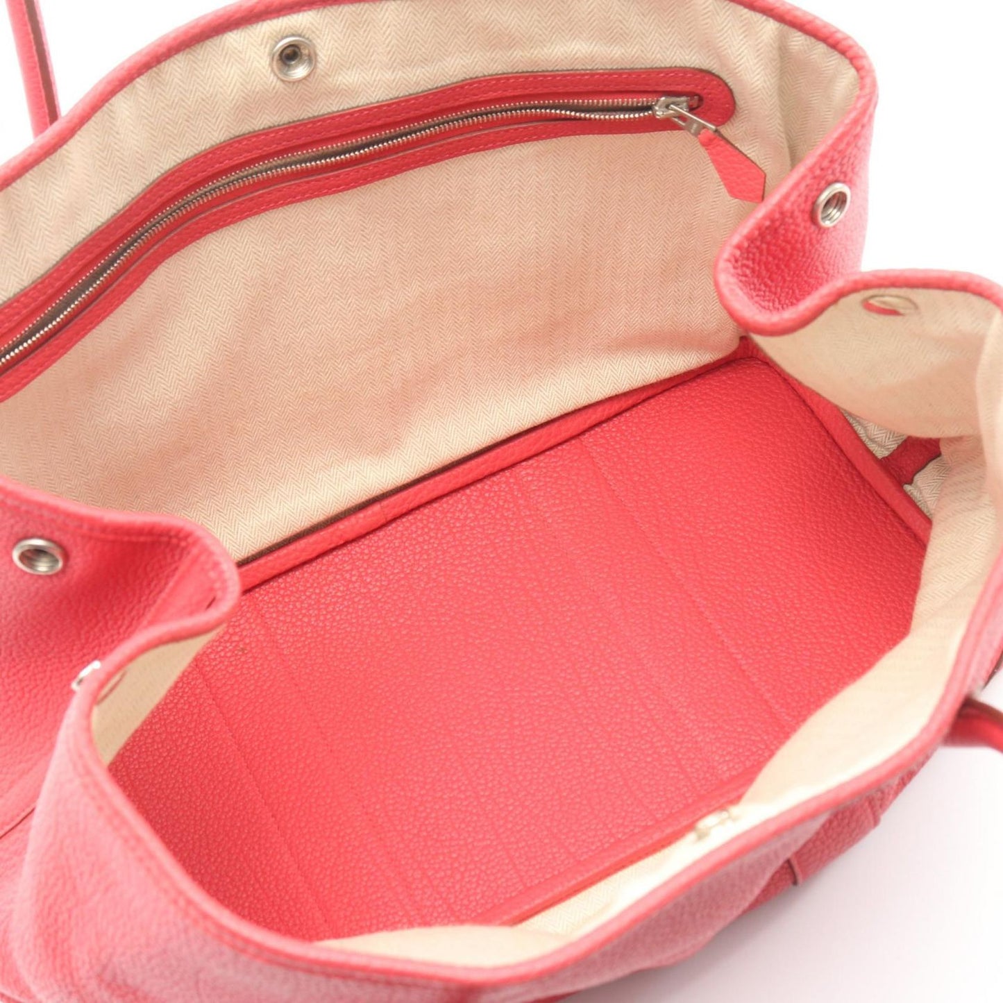 Hermes Tote Garden Party PM Bougainvillea Leather — view 3