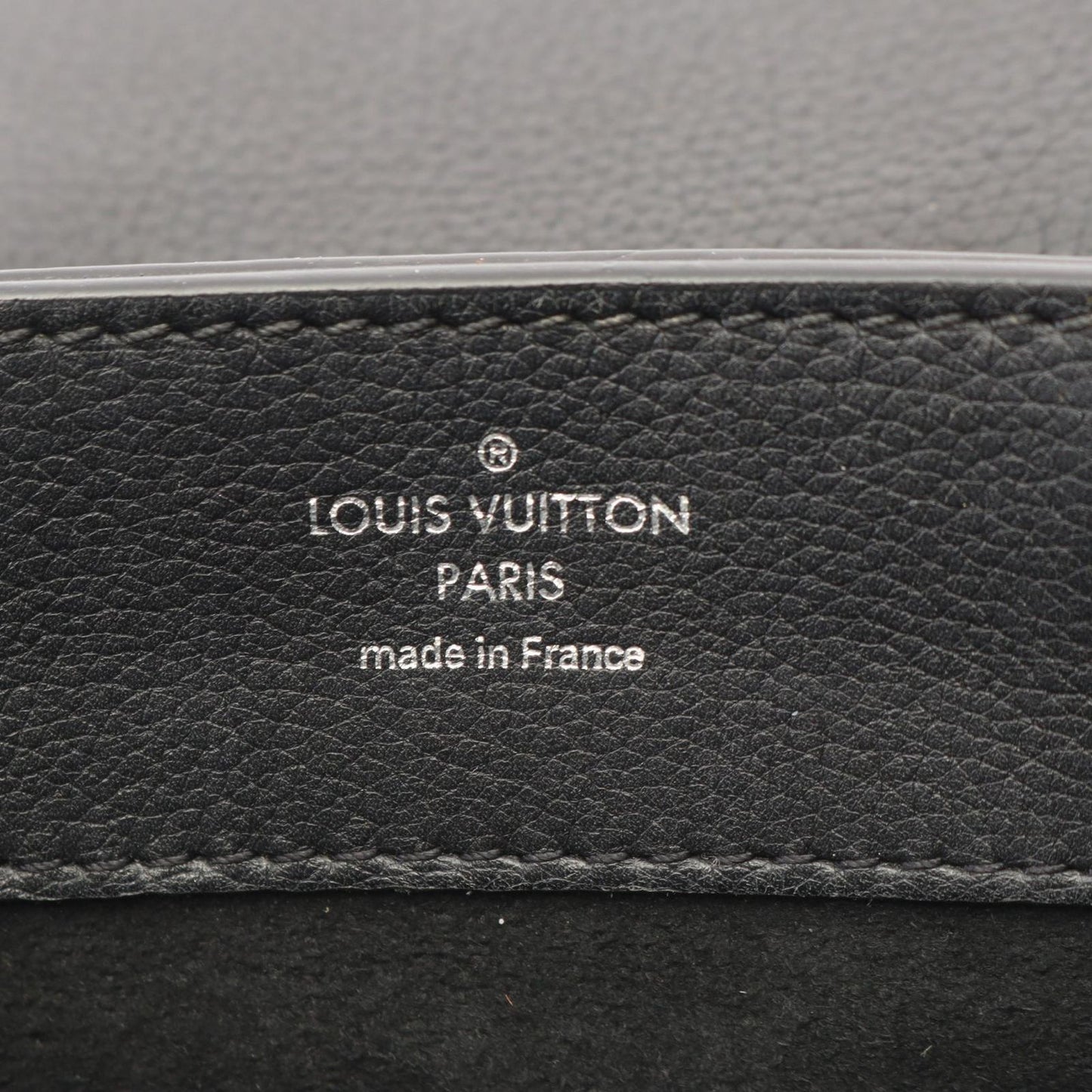 Louis Vuitton Backpack Lockme Mini Noir Floral Print Leather — view 4