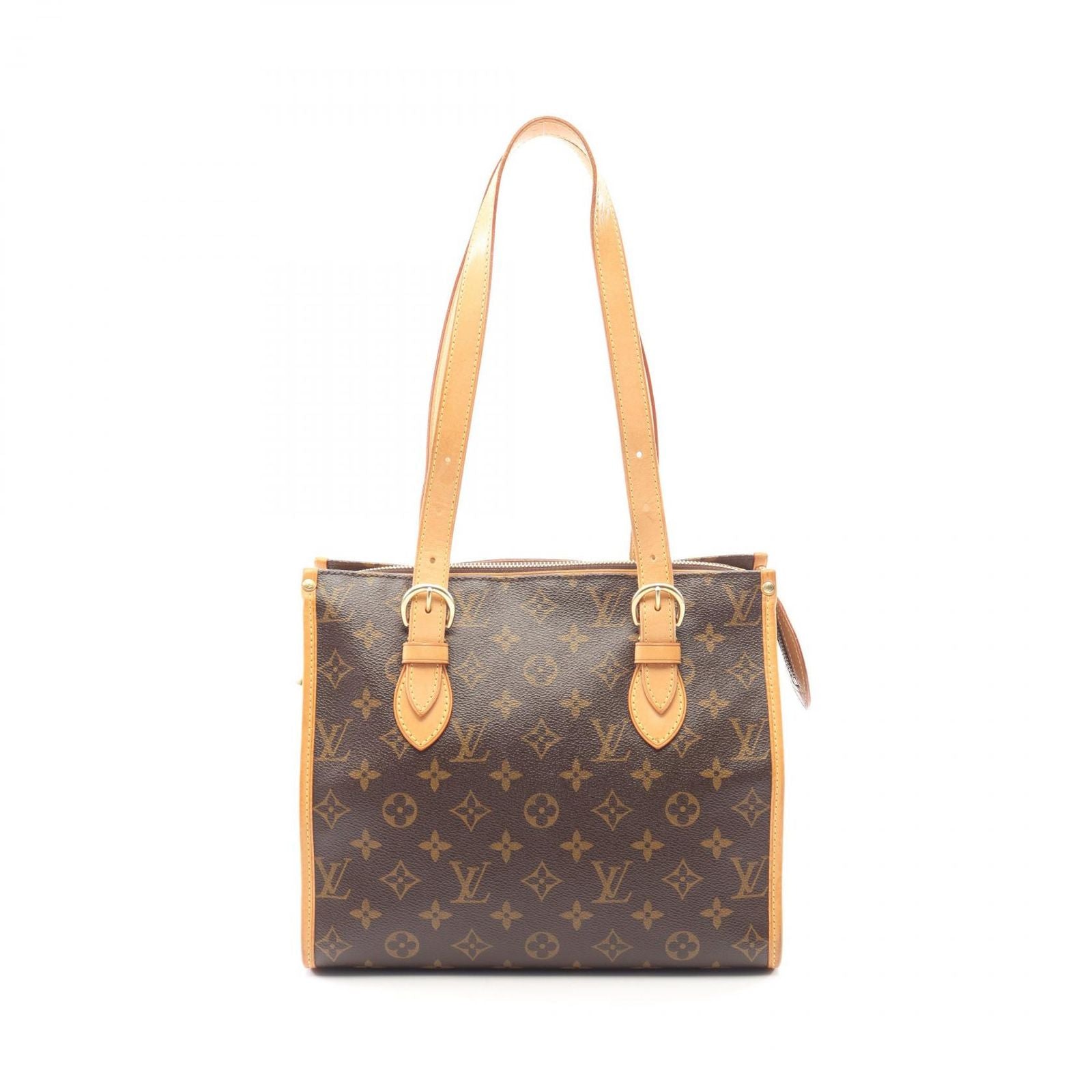 Louis Vuitton Tote Popincourt Canvas Leather