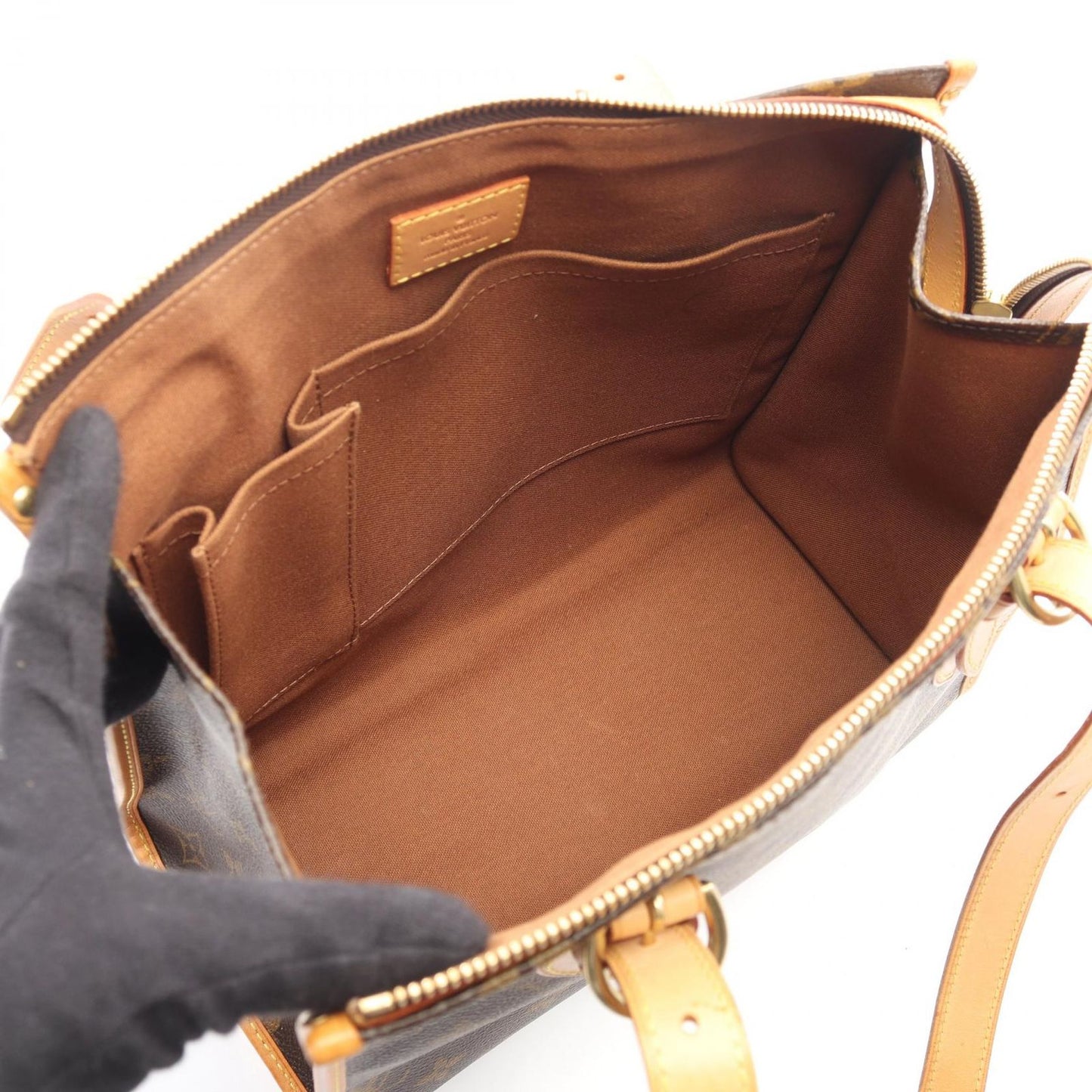 Louis Vuitton Tote Popincourt Canvas Leather — view 3