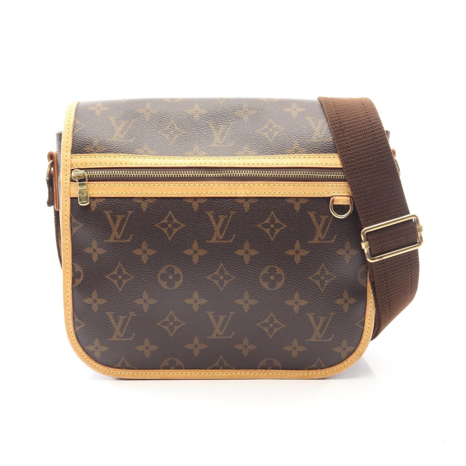 Louis Vuitton Shoulder Bag Messenger PM Bosphore Canvas Leather PM