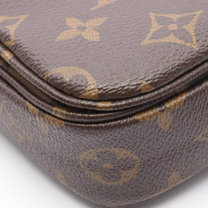 Louis Vuitton Handbag Pochette Metis MM Canvas Leather — view 5