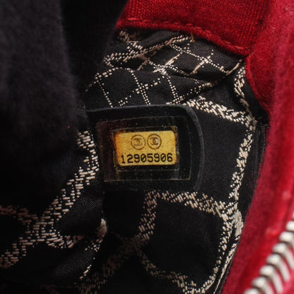 Chanel Shoulder Bag Quilted Red Chain — view 5