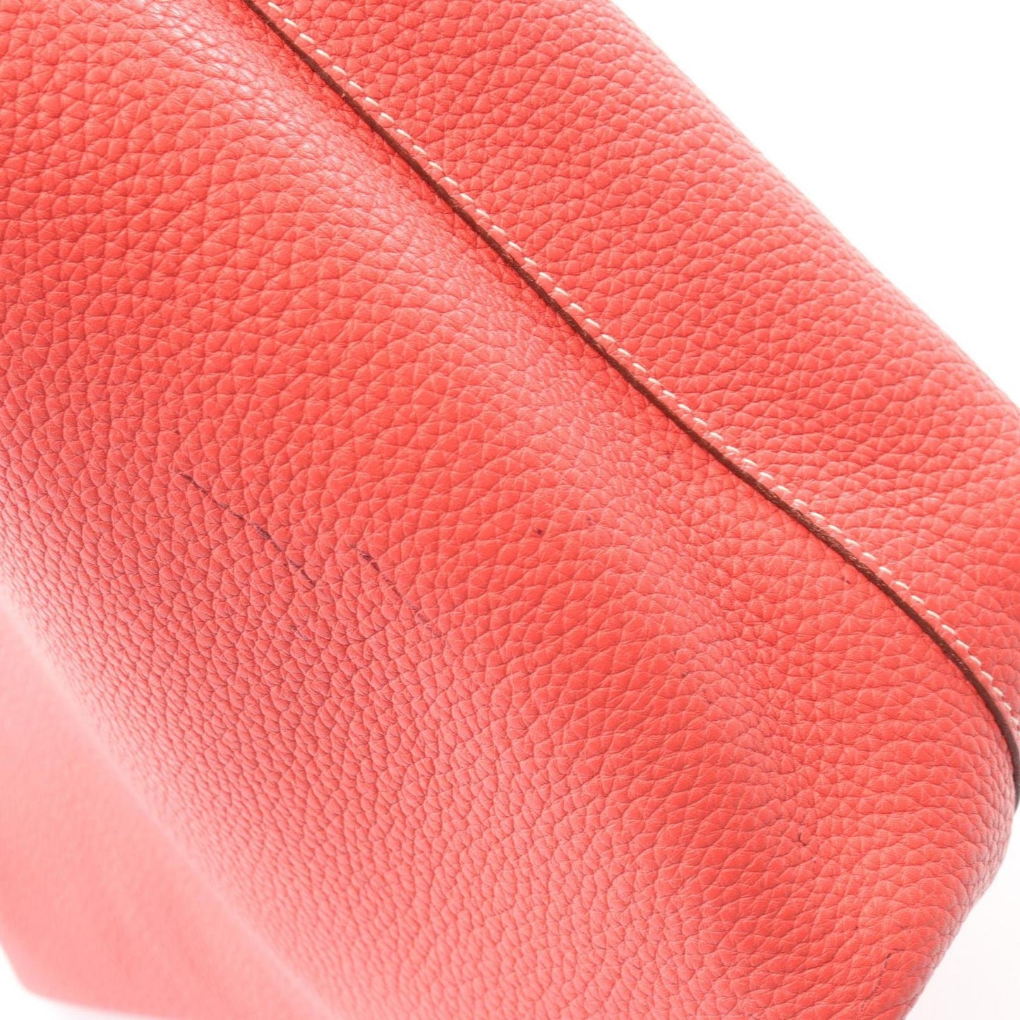 Hermes Tote Double Sens 45 Reversible Bougainvillea Ruby Leather — view 7