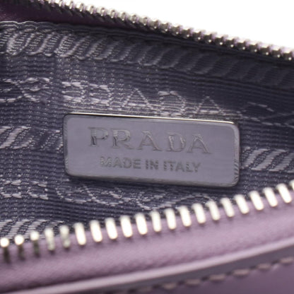 Prada Tote Rete Paillettes Sequin Lavender Leather Small Mesh — view 4