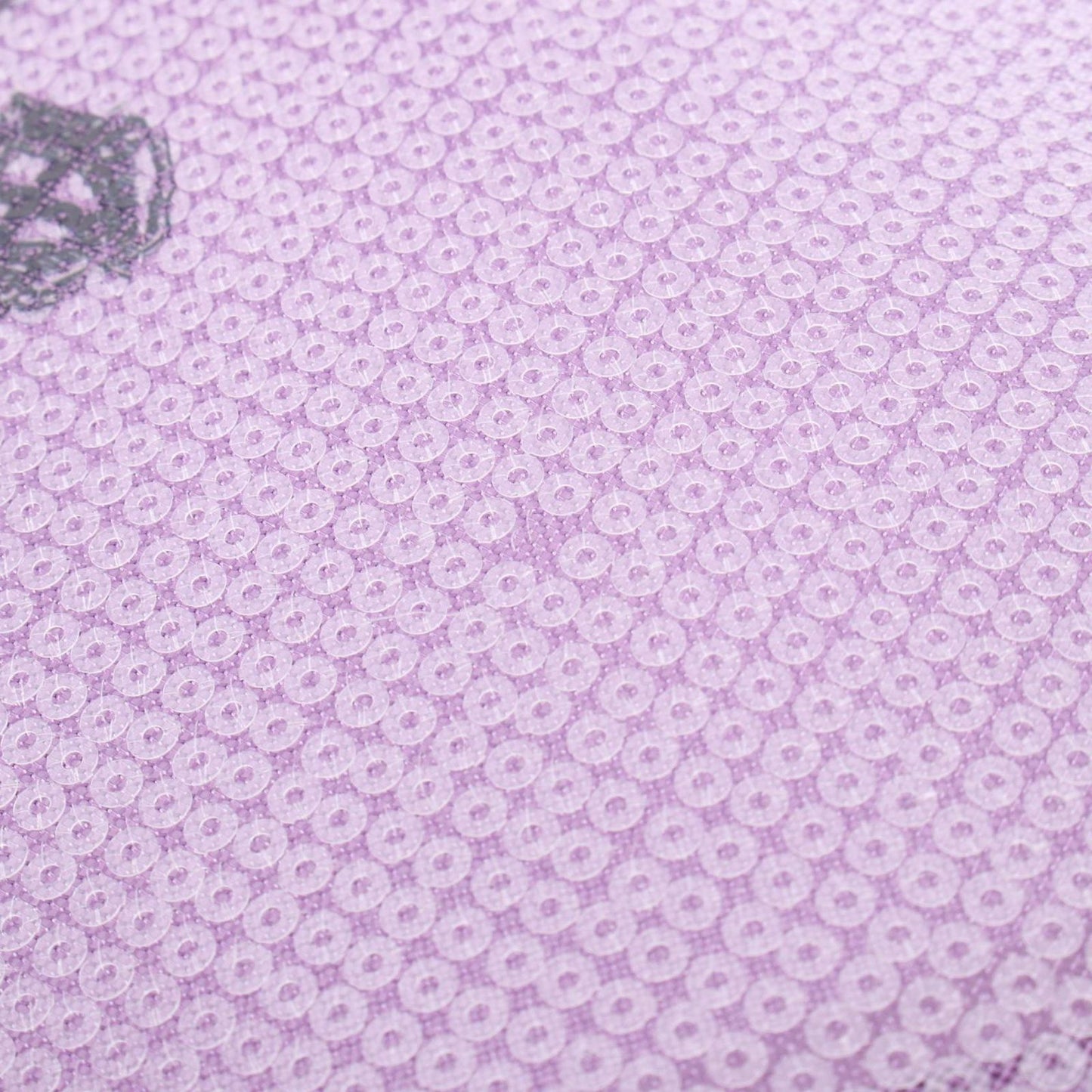 Prada Tote Rete Paillettes Sequin Lavender Leather Small Mesh — view 5