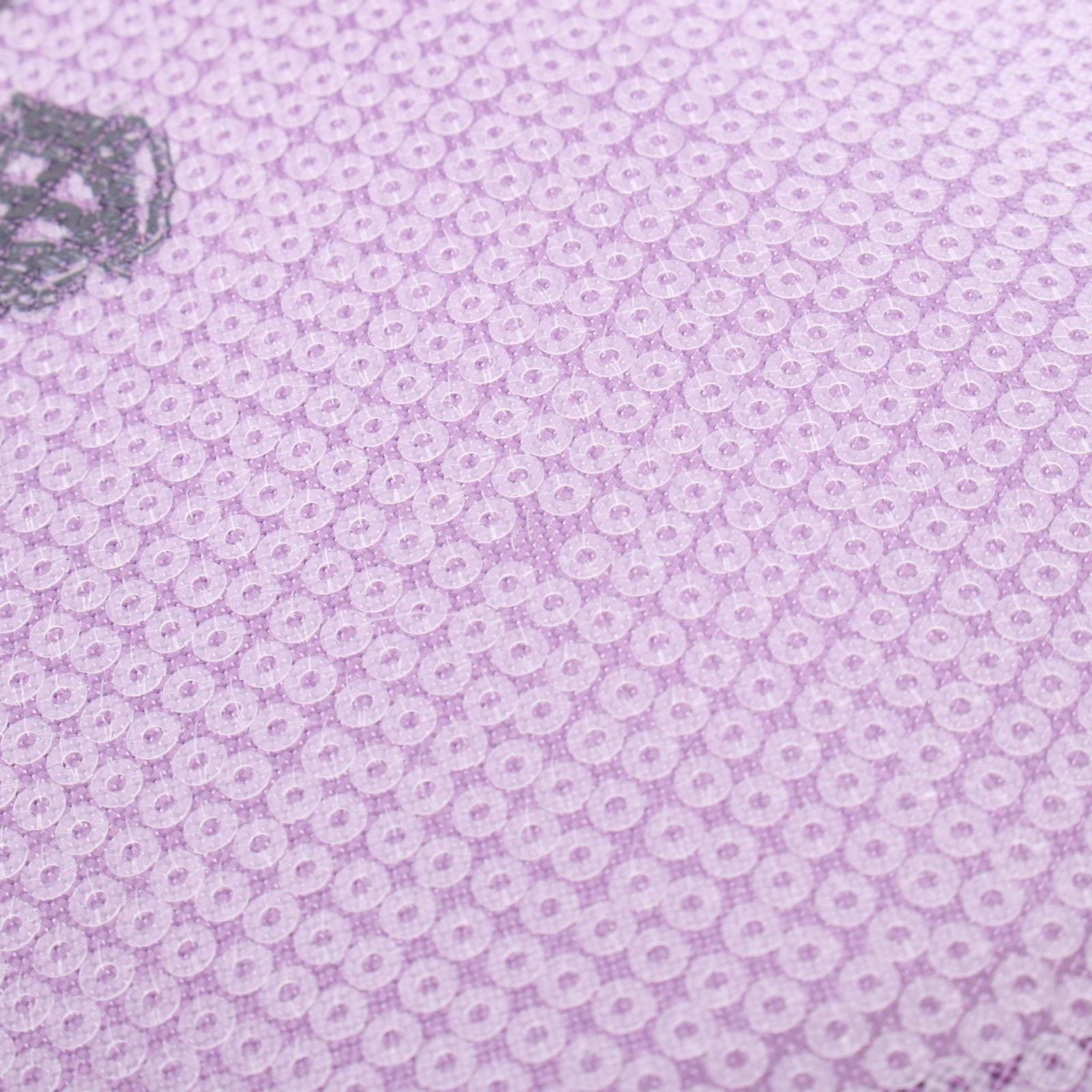 Prada Tote Rete Paillettes Sequin Lavender Leather Small Mesh — view 5
