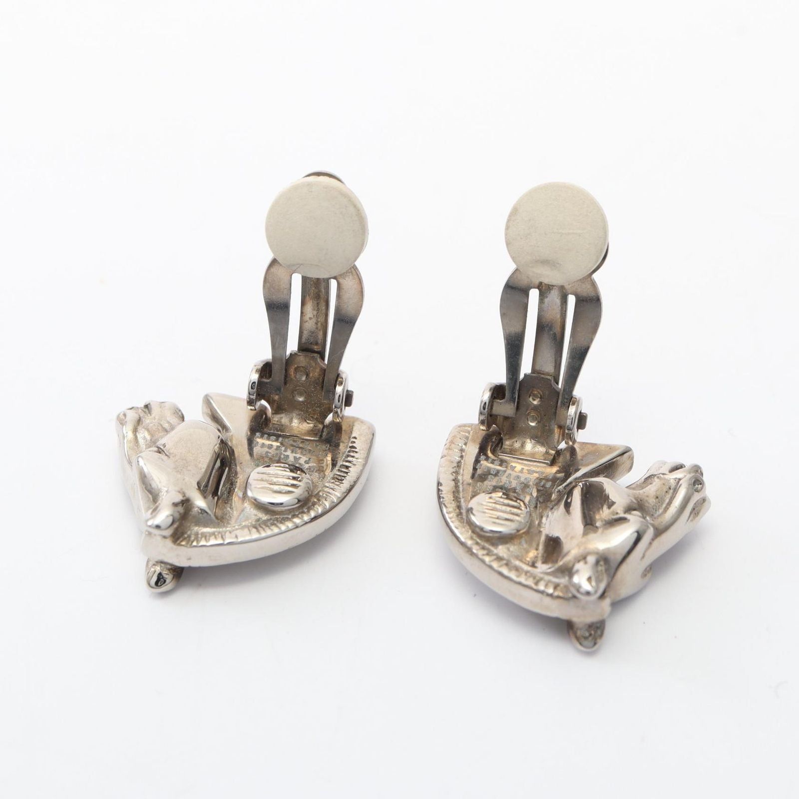 Hermes Earrings Cheval Hose Stainless Steel — view 5