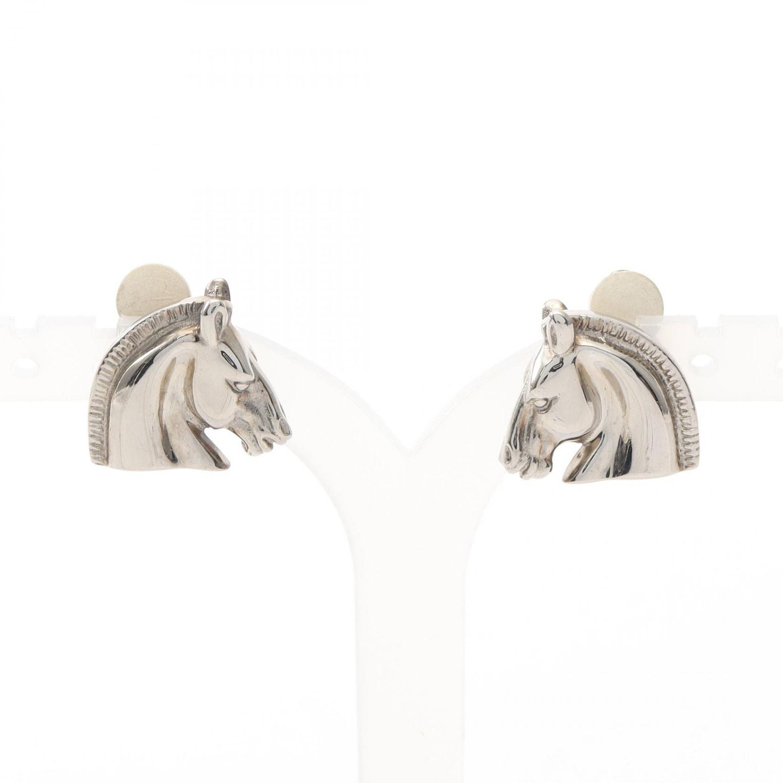 Hermes Earrings Cheval Hose Stainless Steel