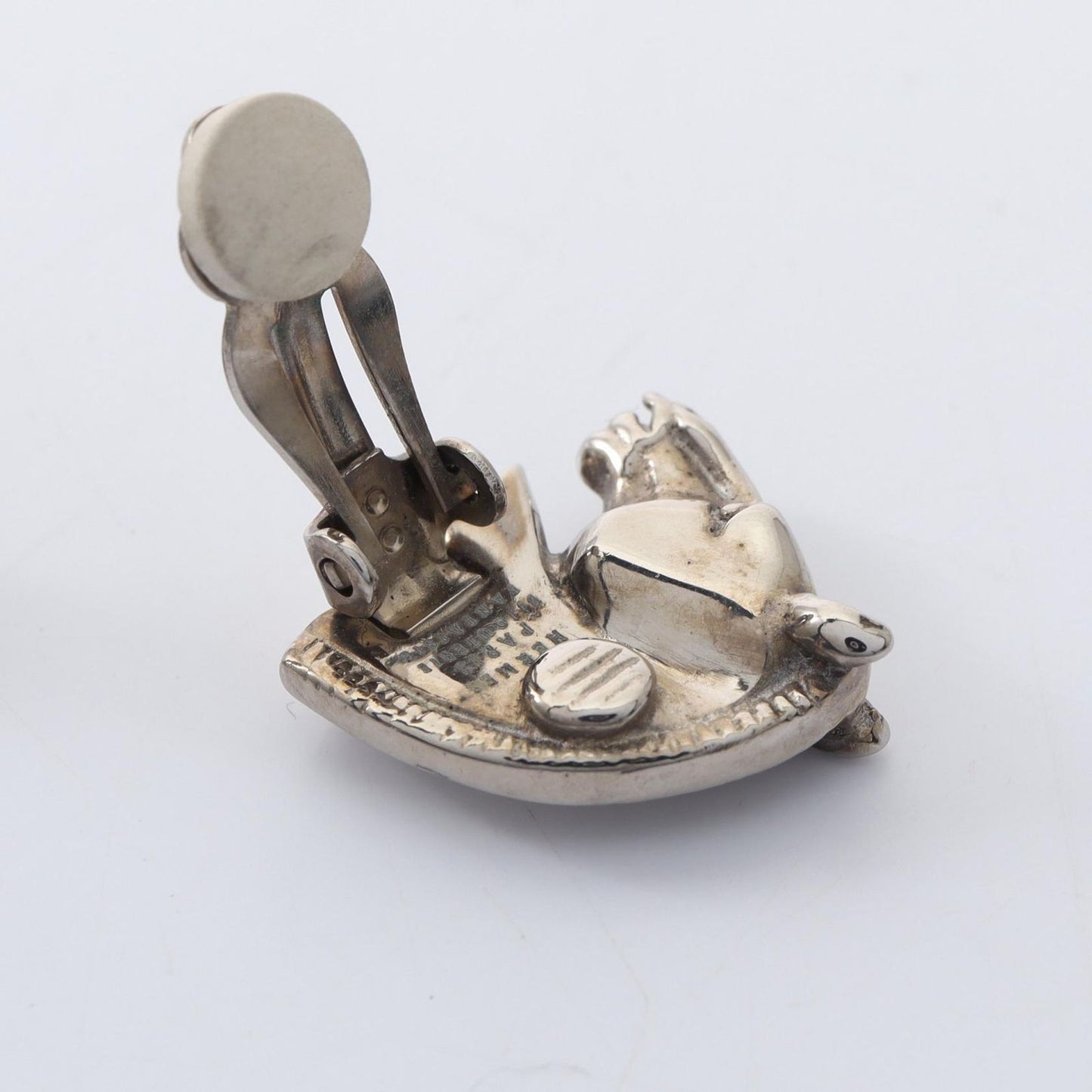 Hermes Earrings Cheval Hose Stainless Steel — view 6