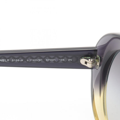 Chanel Sunglasses CC Logo Gradient Acetate Eyewear — view 5