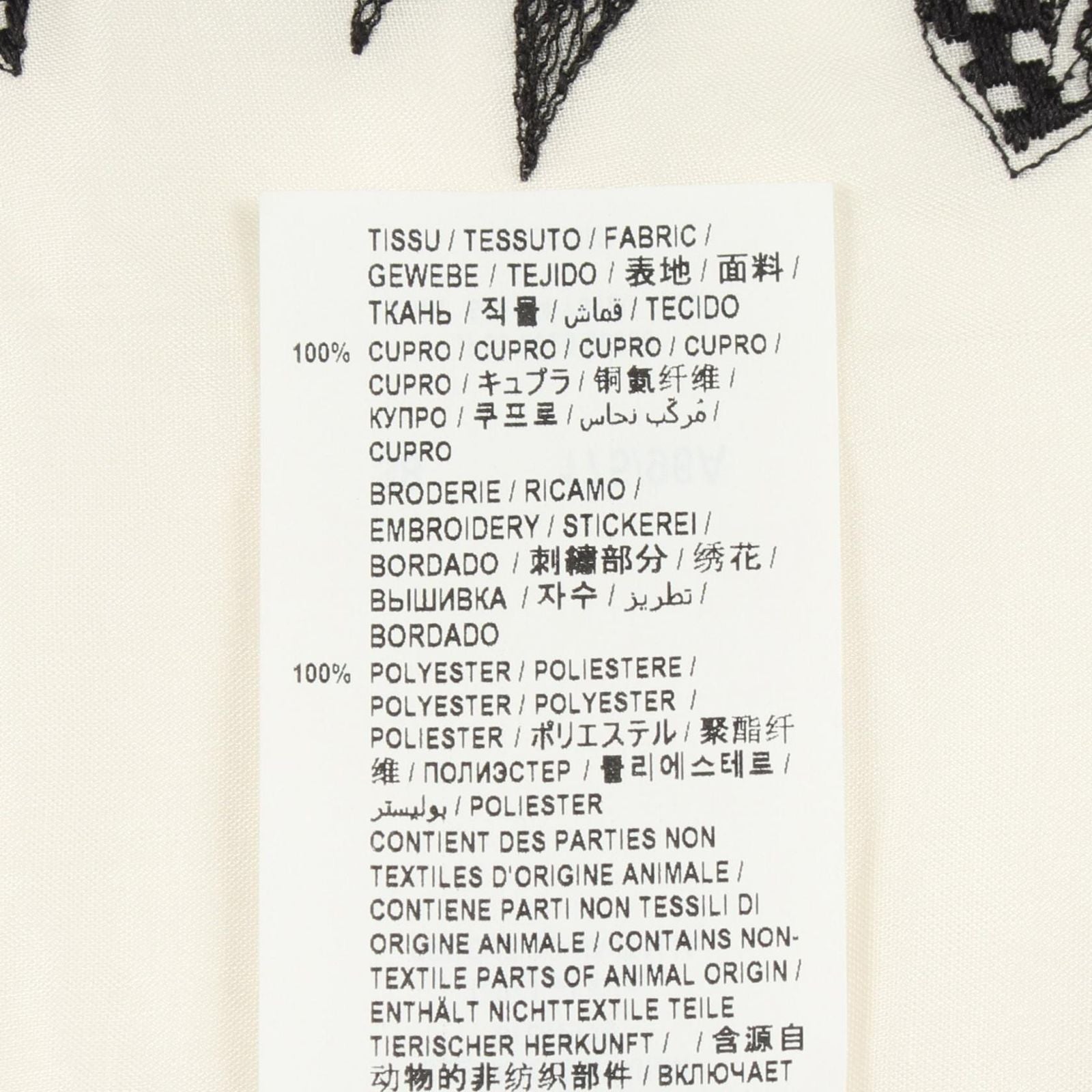 Saint Laurent Paris Flower Embroidery Shirts T-Shirt — view 4