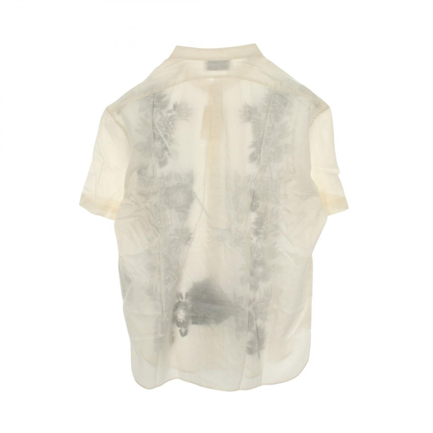 Saint Laurent Paris Flower Embroidery Shirts T-Shirt — view 2