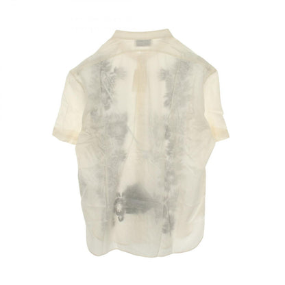 Saint Laurent Paris Flower Embroidery Shirts T-Shirt — view 2