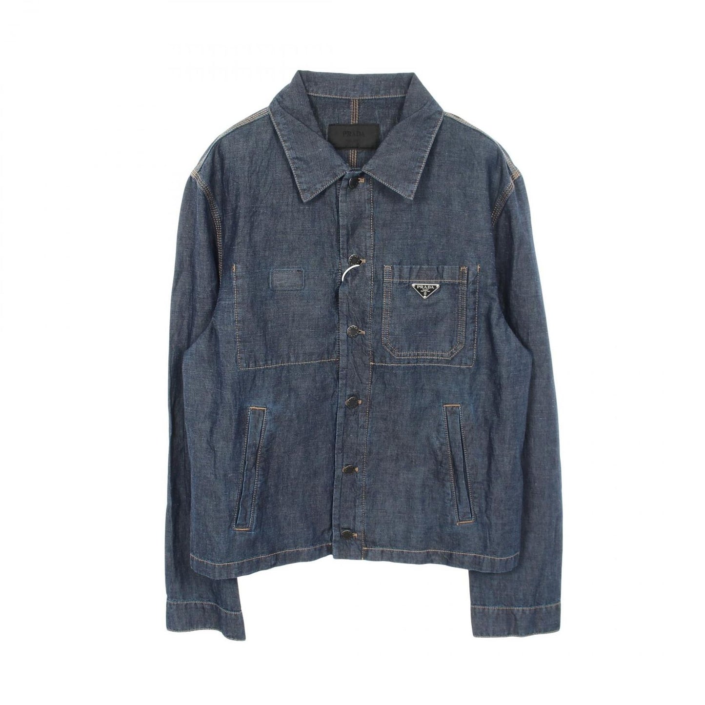 Prada Denim Jacket Chambray Blue