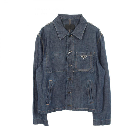 Prada Denim Jacket Chambray Blue