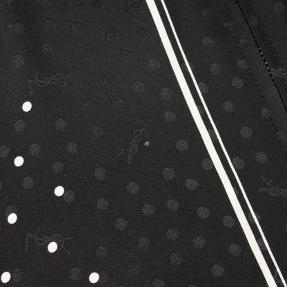 Saint Laurent Paris Jacket Dot Silk Bomber — view 7