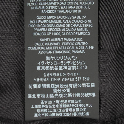 Saint Laurent Paris Jacket Dot Silk Bomber — view 4