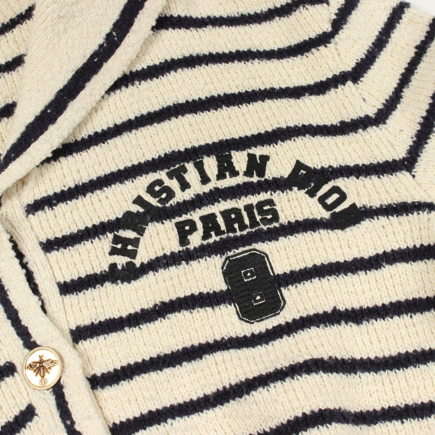 Dior Cardigan with Collar Border Cotton — view 9