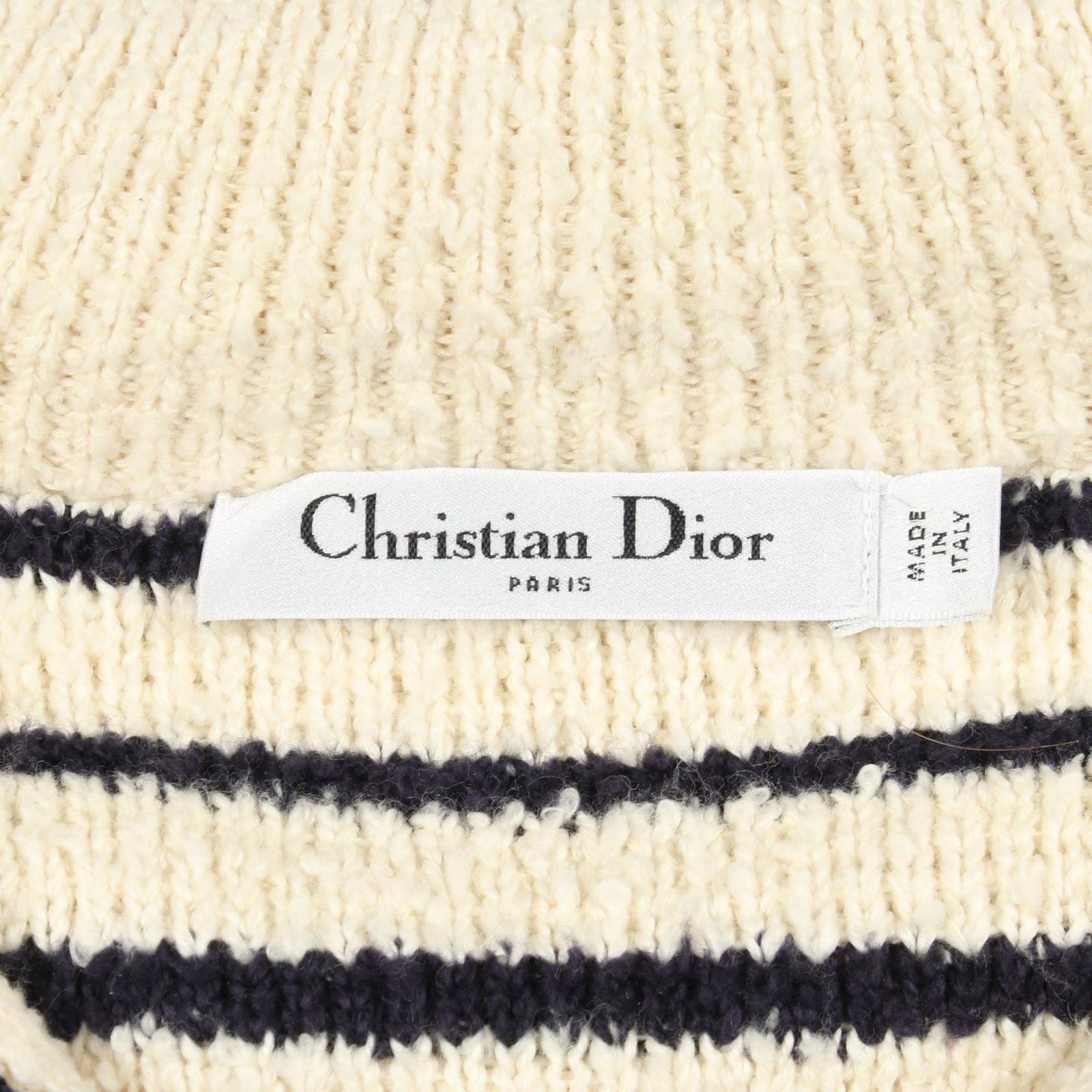 Dior Cardigan with Collar Border Cotton — view 3