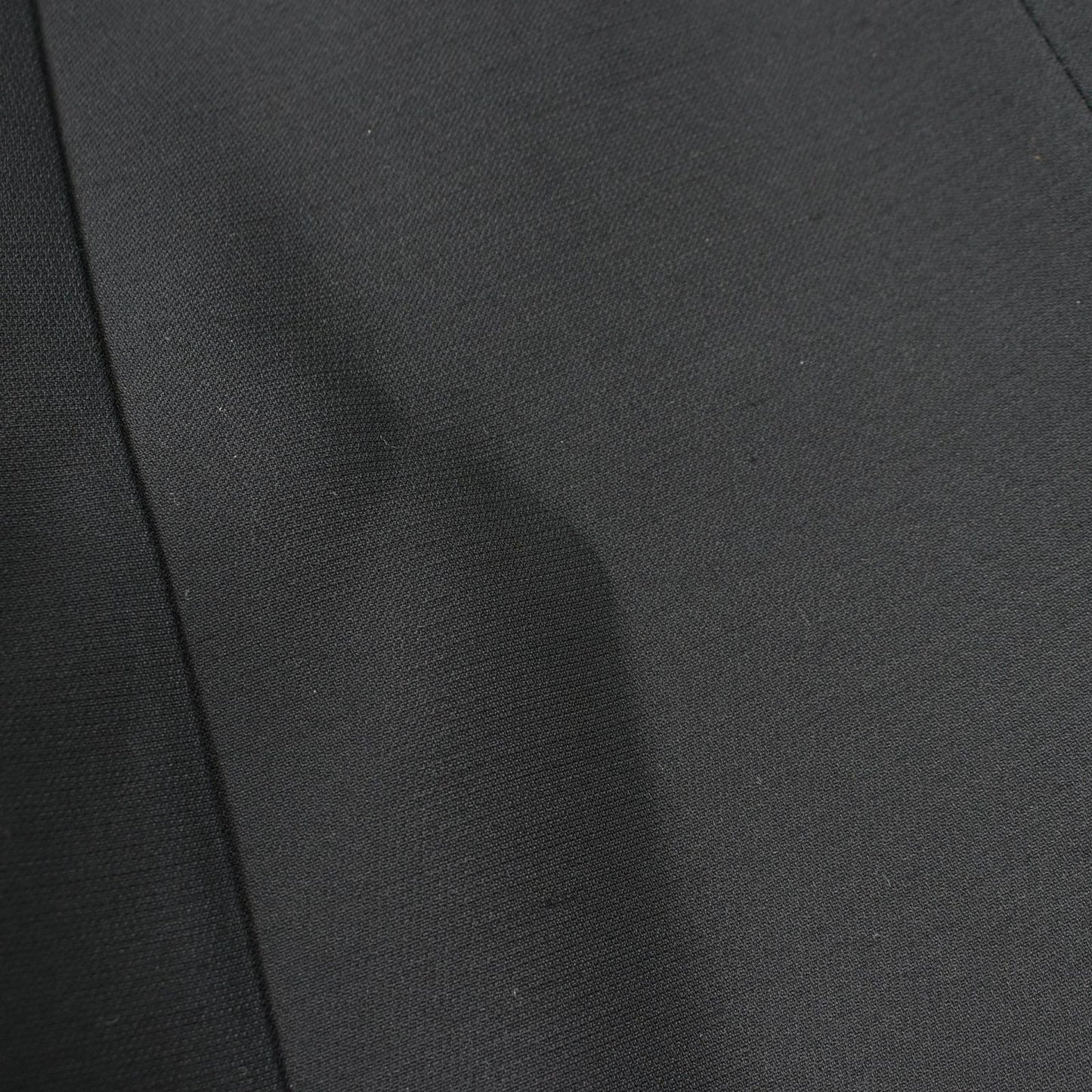 Louis Vuitton Dress Ruffle Color Black Wool Silk — view 6