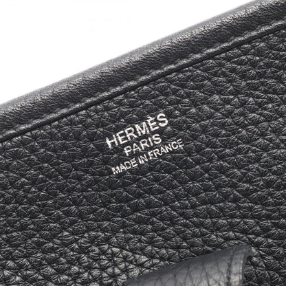 Hermes Shoulder Bag Evelyne 3 Trois PM Black Leather — view 4