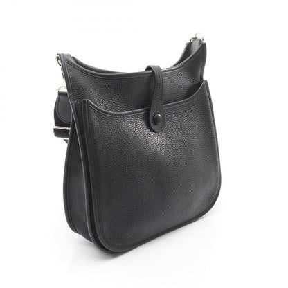 Hermes Shoulder Bag Evelyne 3 Trois PM Black Leather — view 2