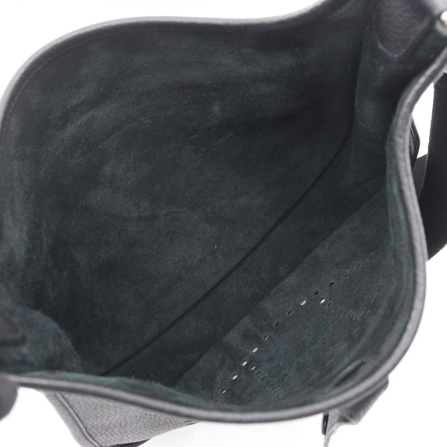 Hermes Shoulder Bag Evelyne 3 Trois PM Black Leather — view 3