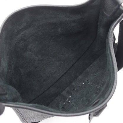 Hermes Shoulder Bag Evelyne 3 Trois PM Black Leather — view 3