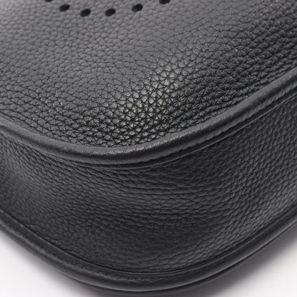 Hermes Shoulder Bag Evelyne 3 Trois PM Black Leather — view 6