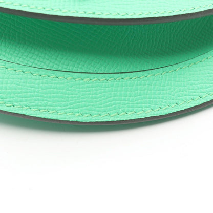 Hermes Shoulder Bag Petite Course Vert Comic Leather — view 6