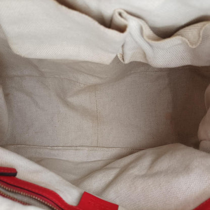 Gucci Valentine Micro GG Guccissima Khaki Red Canvas Leather Messenger Bag — view 9