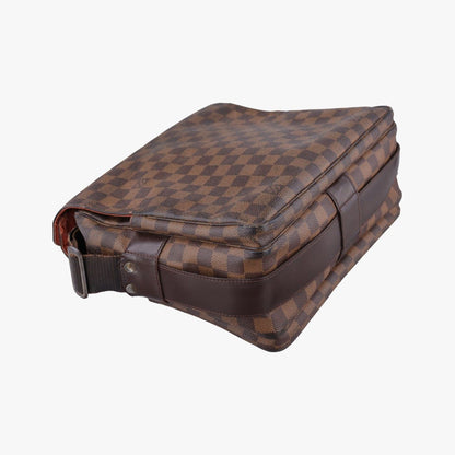 Louis Vuitton Naviglio Ebene Damier Canvas Messenger Bag — view 7