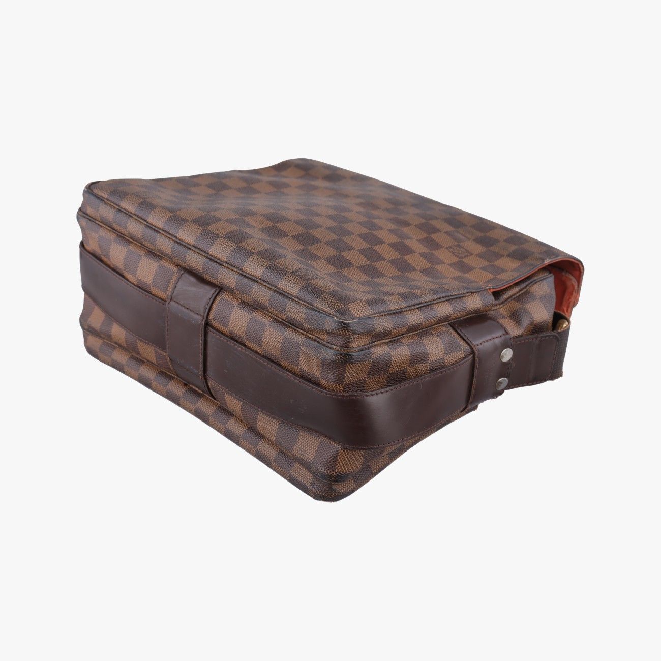 Louis Vuitton Naviglio Ebene Damier Canvas Messenger Bag — view 6