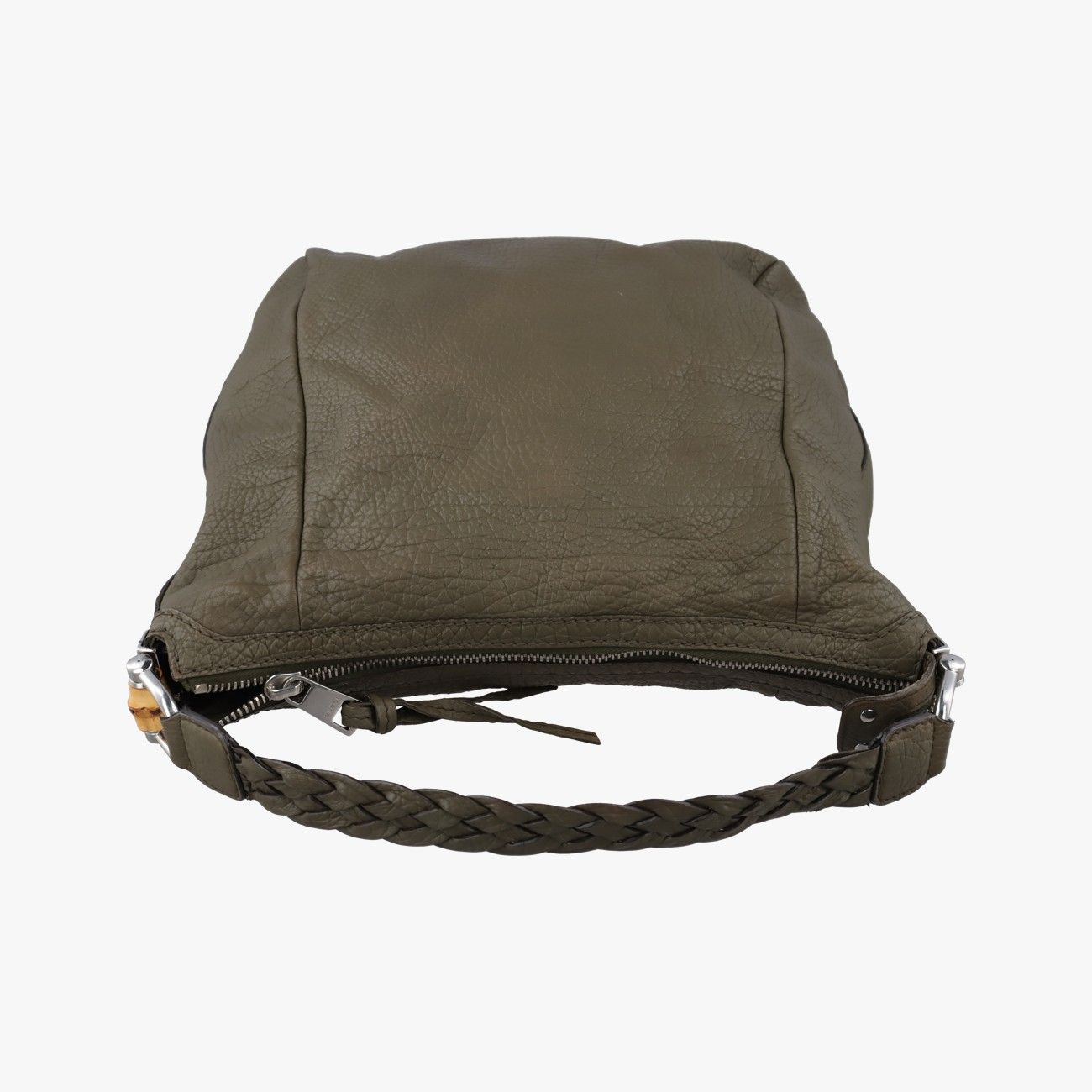 Gucci Bamboo Hobo Green Leather — view 8
