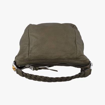 Gucci Bamboo Hobo Green Leather — view 8