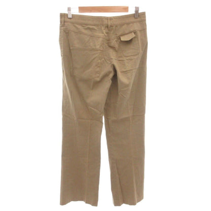 Prada Chinos Pants Straight Cotton 42 Brown — view 2