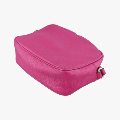 Gucci Soho Rose Red Leather Messenger Bag — view 6