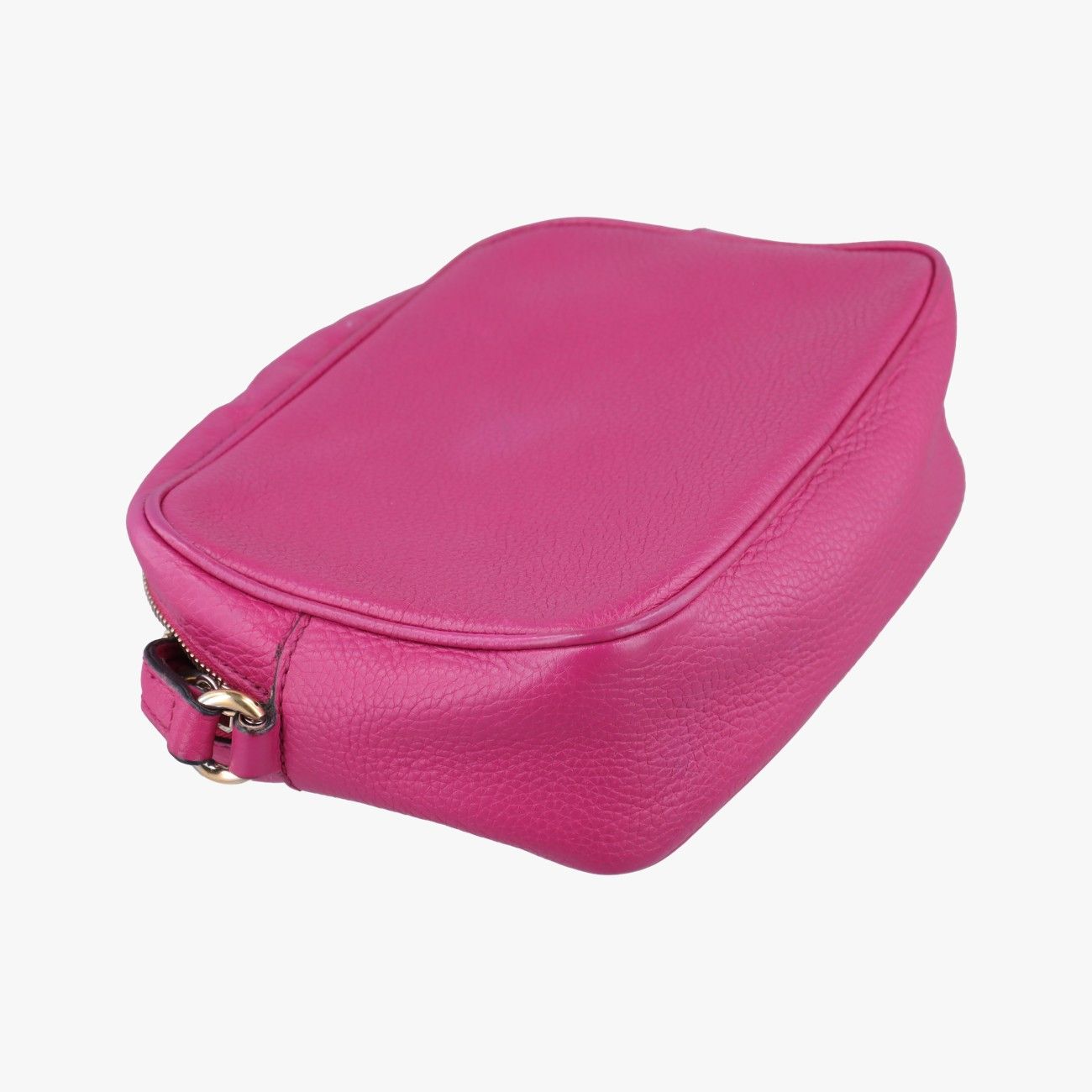 Gucci Soho Rose Red Leather Messenger Bag — view 7