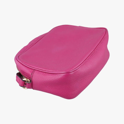 Gucci Soho Rose Red Leather Messenger Bag — view 7